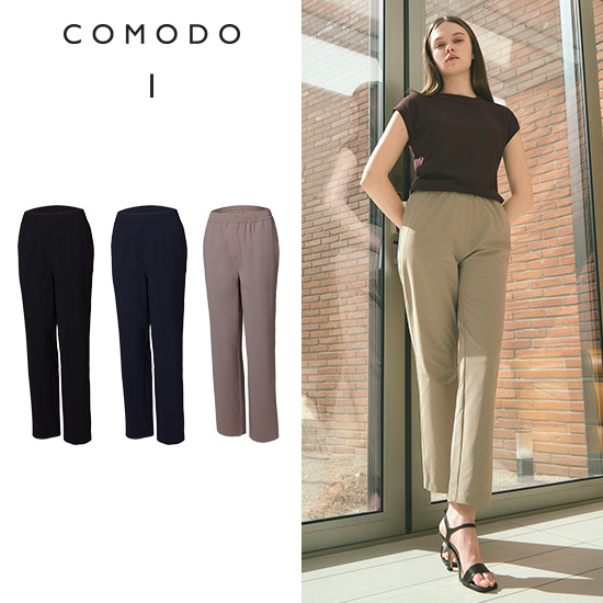 COMODO 26SS 여성 컴포트 테일러드 팬츠 3종