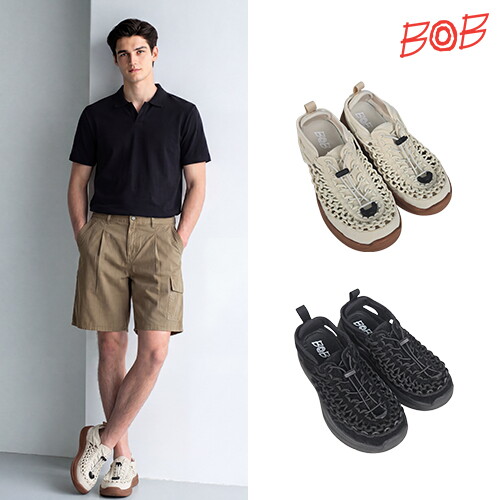BOB 남성 윈드 웨이브 5cm 샌들