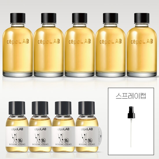 ★오늘 단 하루! 역대 최대용량★[5!썸머데이 패키지]세포랩 바이오제닉 에센스 155ml(5)+30ml(4)+스프레이 캡