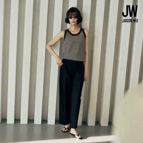 제이슨우 26SS Devin 쿨 코튼 저지 치노 턱팬츠 (4 COLORS) [런칭 가격 69,900원]