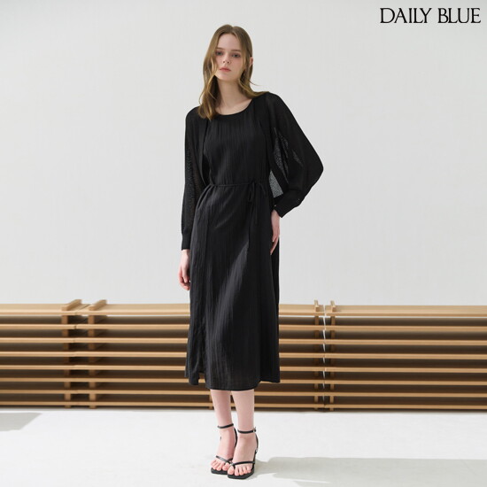 데일리블루 26SS 인견 블렌디드 원피스+볼레로 3