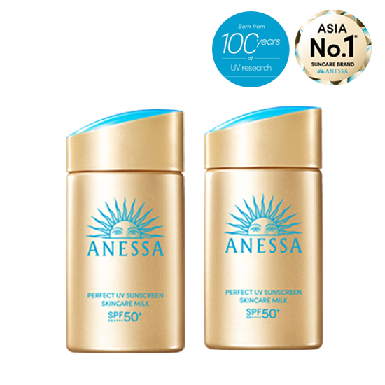 [공식]  퍼펙트 UV 선스크린 스킨케어 밀크NA 60ml * 2개