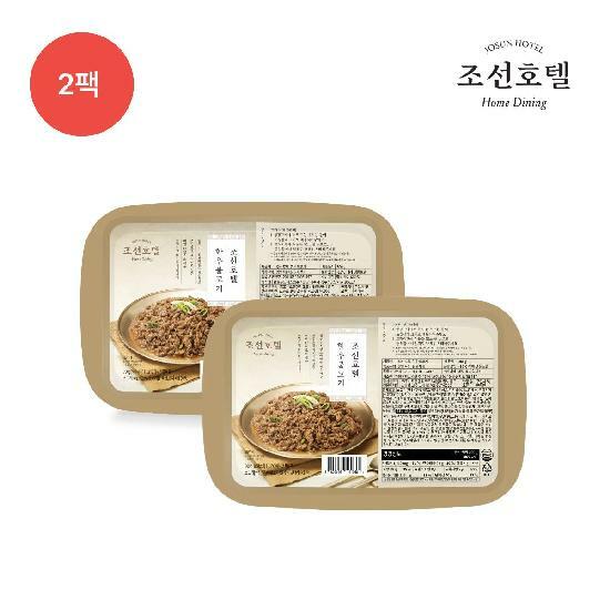 (I) 조선호텔 한우 불고기  300g x 2팩 3