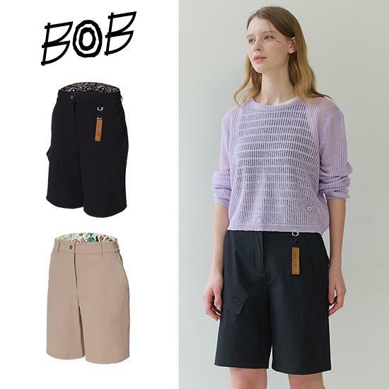 [롯데카드5%할인]메종비오비 BOB 여성 하프팬츠 2종