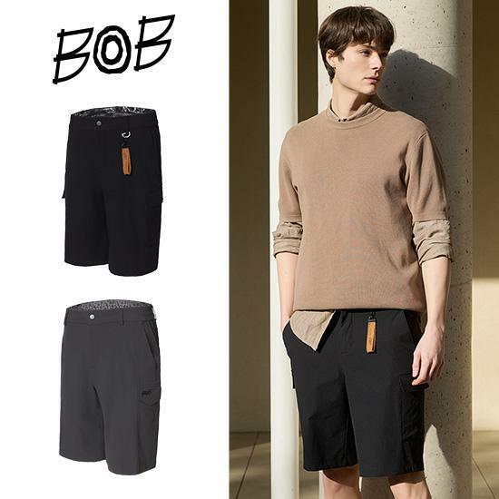 [롯데카드5%할인]메종비오비 BOB 남성 하프팬츠 2종