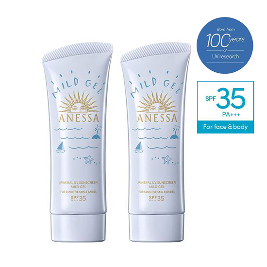 [공식]NEW  미네랄 UV 선스크린 마일드 젤 90g 2개