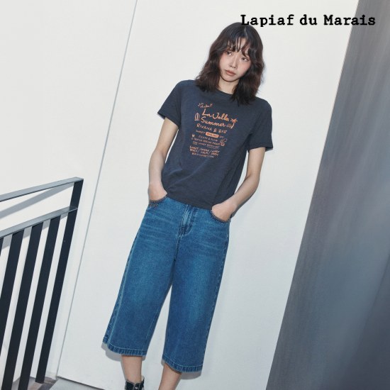 라삐아프 26SS 스티치 포인트 버뮤다 데님 1종 3