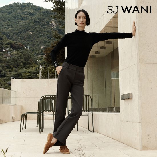 SJ와니 25FW 윈터 폰테 부츠컷 팬츠 1종 (런칭 가격 89,900원)