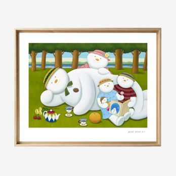 김은기 화가 풀 밭위의 피크닉 25호