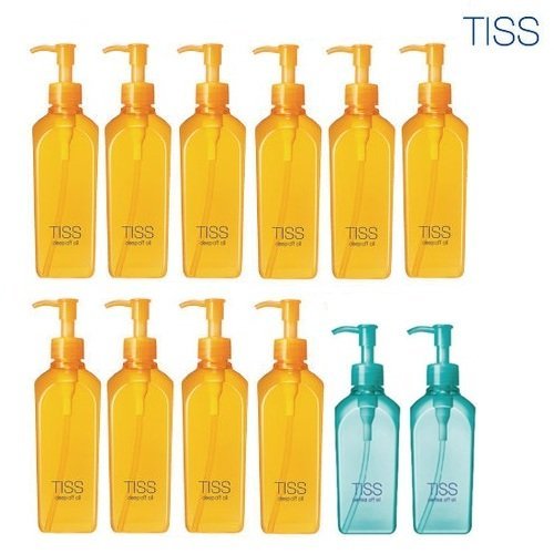 [시세이도 티스] [믿쓰진](매니아패키지)티스 딥오프 클렌징오일 세트(노란티스 280ml 10개 + 파란티스 230ml 2개)