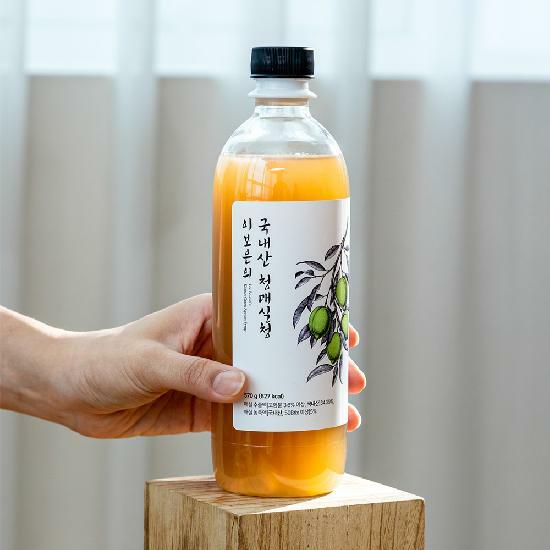 [삼성카드7%할인][방송에서만 +1병] 이보은의 국내산 청매실청 570g x 4병+ 420g 1병 3
