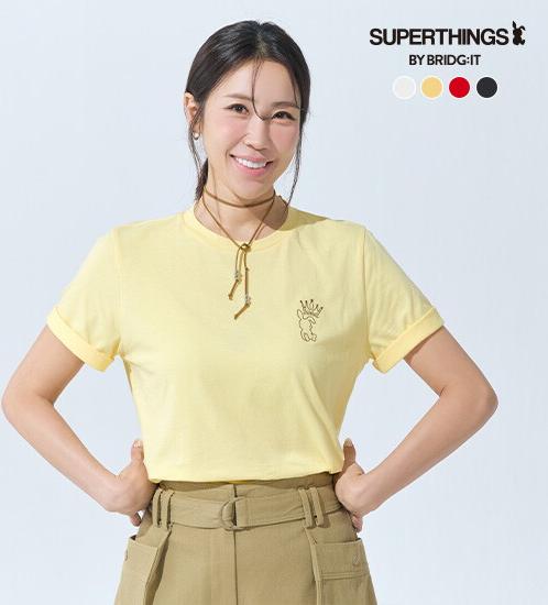 [바이브리짓X슈퍼띵스] 26SS 썸머 그래픽 티셔츠 4종 