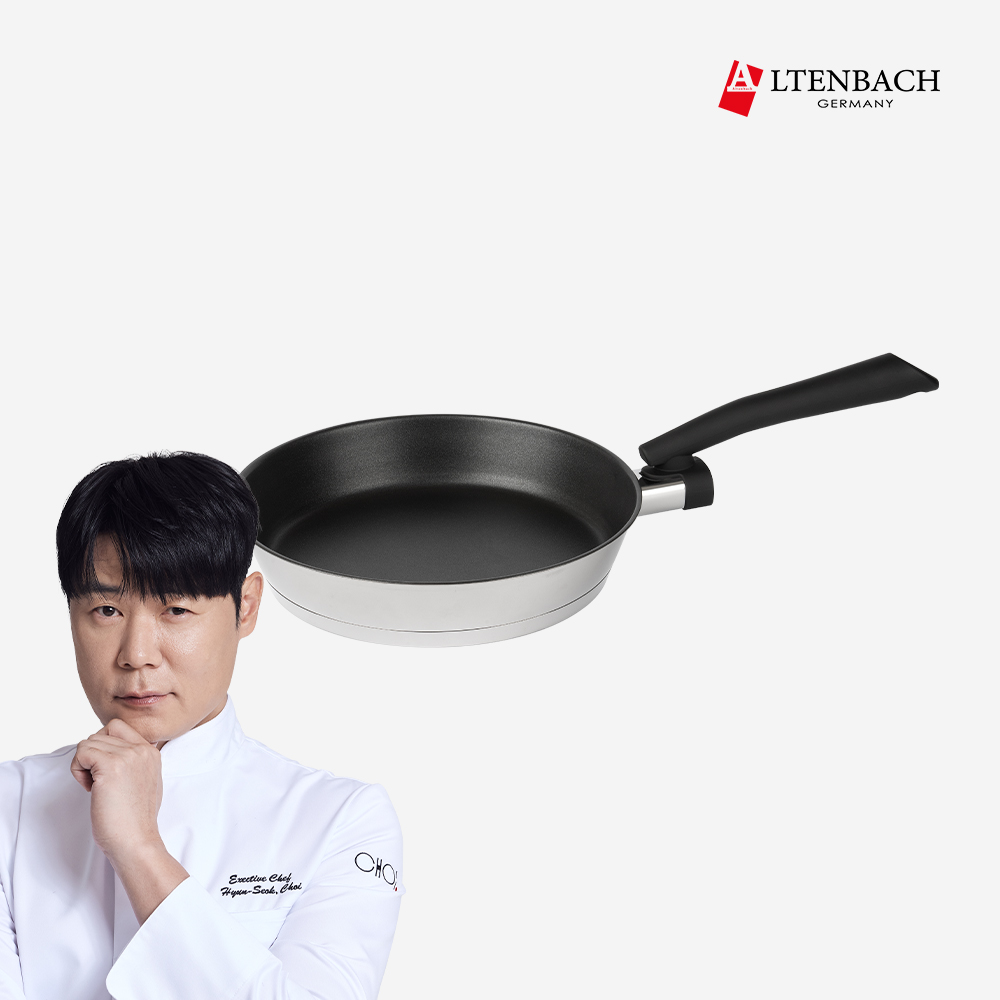 [CJ특별가] 디펜더스 프라이팬(24팬) 인덕션 스텐 후라이팬 24팬 단품