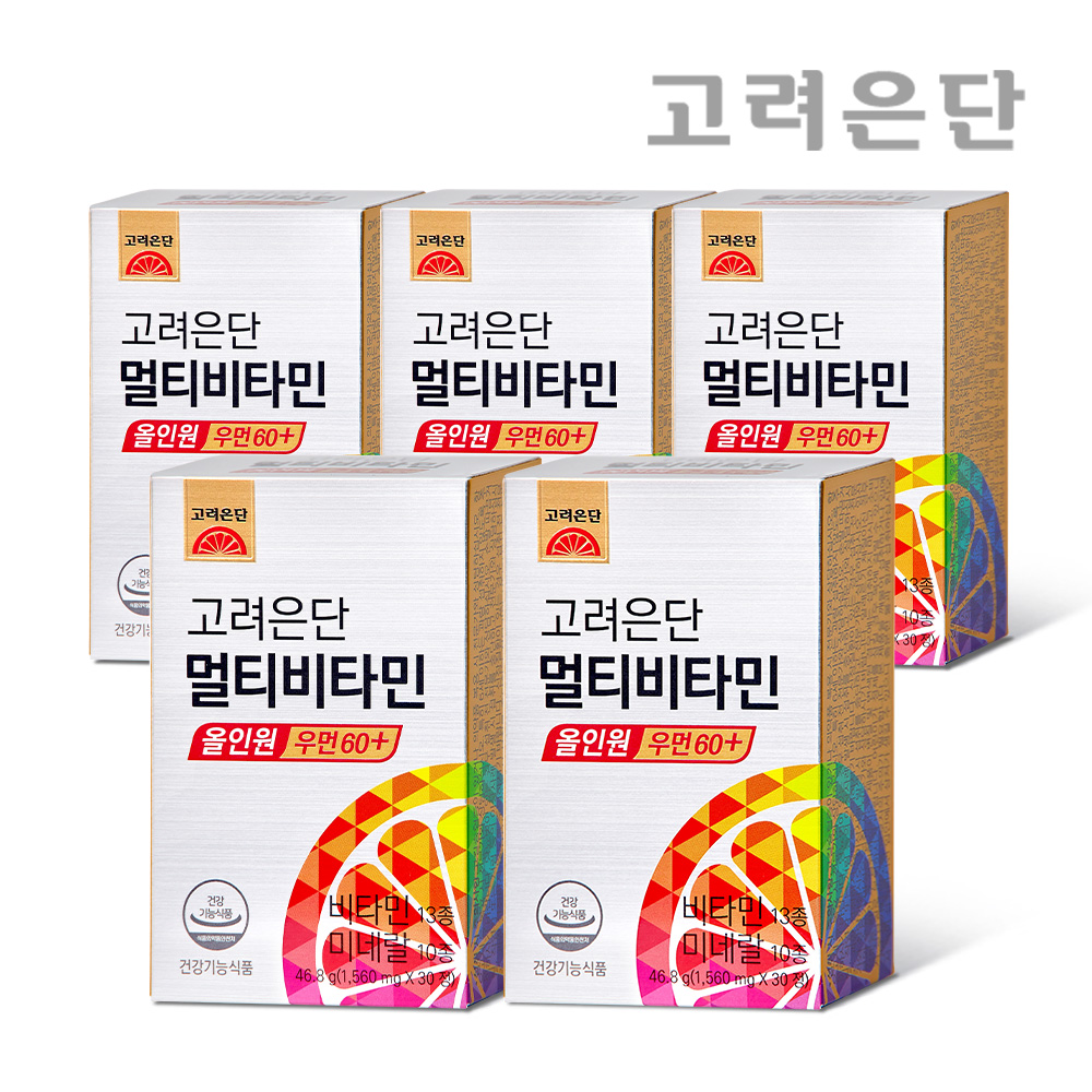 [선택4]멀티비타민 올인원 우먼 플러스 30정 6박스+쇼핑백 2장 3