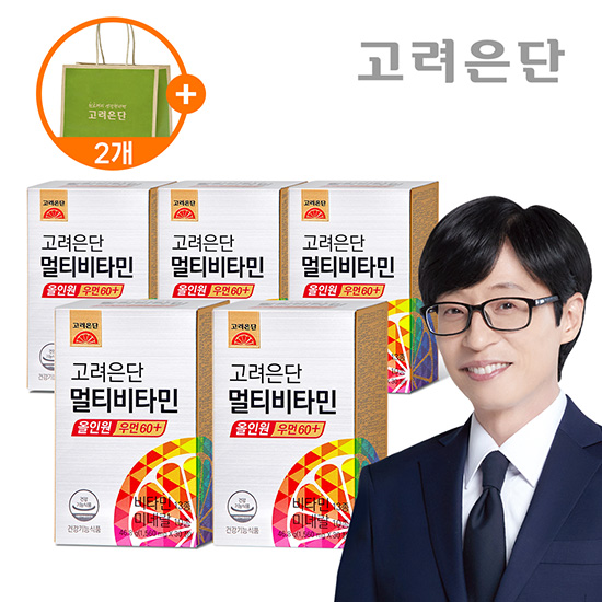 멀티비타민 올인원 우먼+ 30정 5박스 (5개월)
