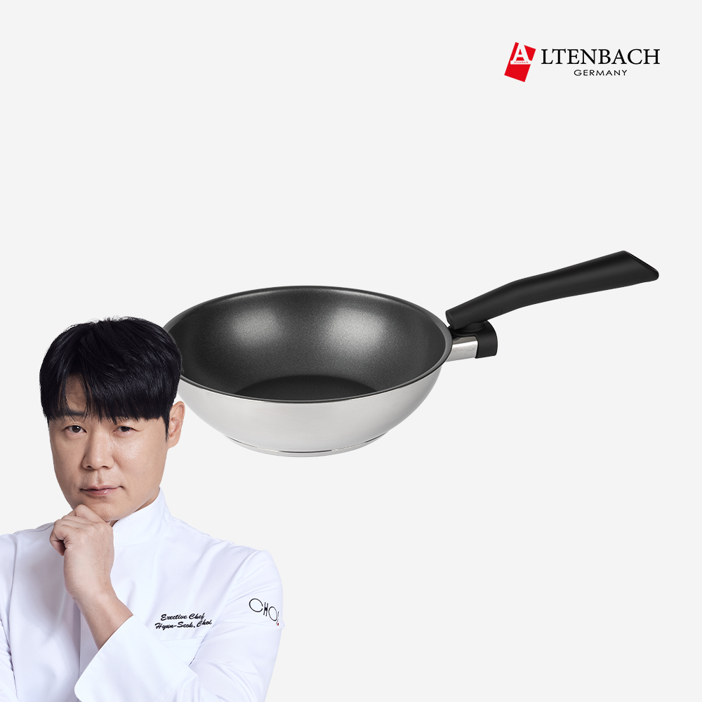 [CJ특별가] 디펜더스 프라이팬(24웍) 인덕션 스텐 후라이팬 24웍 단품
