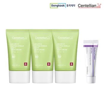 동국제약 더마쉴드 선크림 50mlX3EA+마데카크림15mlX1EA