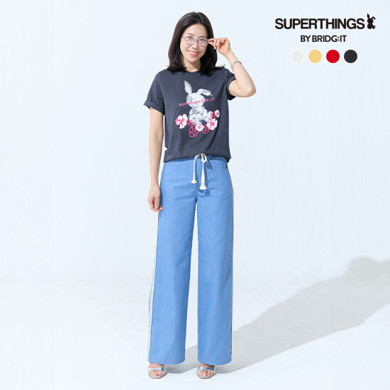 ○[바이브리짓X슈퍼띵스] 26SS 썸머 그래픽 티셔츠 4종  4
