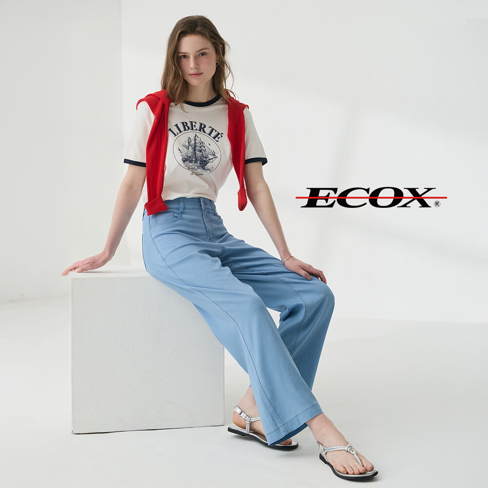 O ECOX 에콕스 26SS 여성 썸머 리오셀 블렌디드 데님팬츠 3종 3