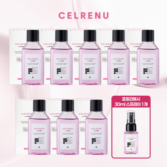 [비밀패키지] 리얼테인 셀리뉴 퍼스트 에센스 180ml * 8통 + (포토리뷰시) 셀리뉴 스프레이 30ml 증정