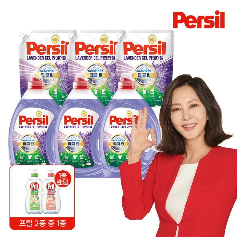 [삼성카드5%할인]퍼실 아이코닉 파워라벤더 2L 3개 + 1.8L 3개 + 프릴700ml (일반&드럼 겸용) 