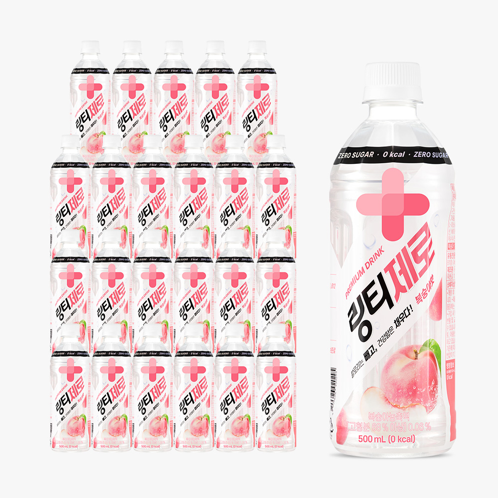 제로 복숭아맛 500 mL x 24PET