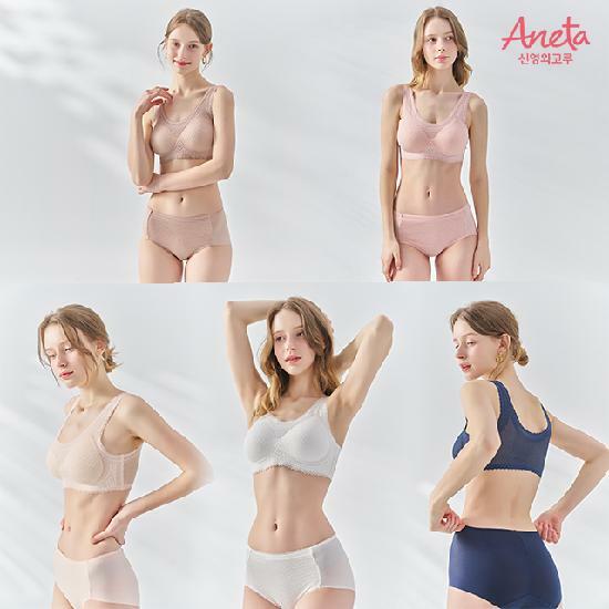 [삼성카드5%할인]신영와코루 레이스 썸머 프리컷 브라팬티  5세트 2