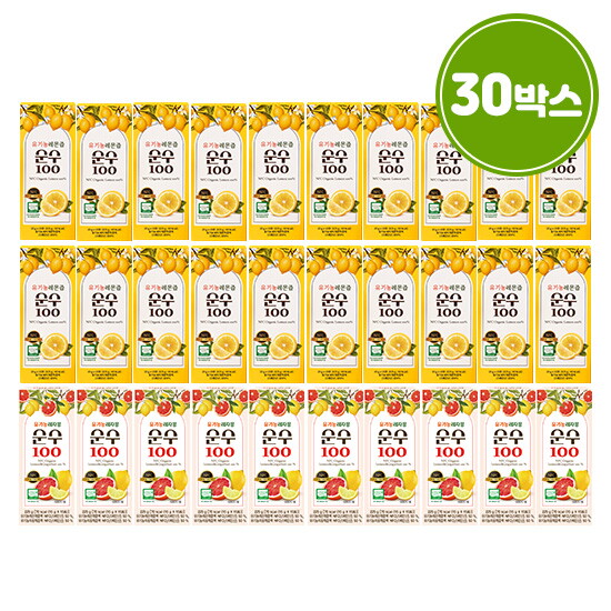 순수100 유기농레몬즙 1박스(15g*15포)
