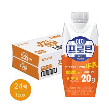 파스퇴르 이지프로틴 시리얼 250ml 24팩