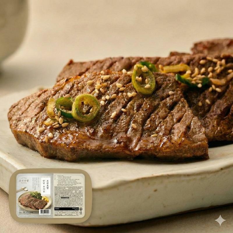 [삼성카드5%할인][조선호텔] 양념 살치살 300g X 8팩 (총 2.4kg) (직)