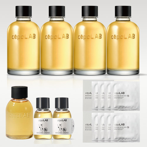[세리포리아]세포랩 바이오제닉 에센스 최초공개패키지 (155ml x 4개 + 100ml + 30ml x 2개 + 마스크팩4매x2박스)