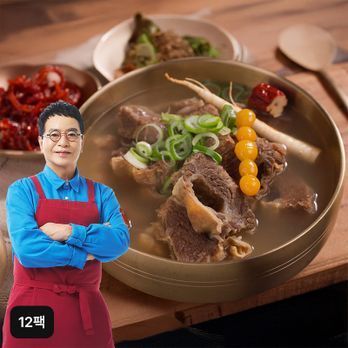 (방송에서만 2팩 더!) 김하진의 궁중 뼈없는 갈비탕 800g X 12팩
