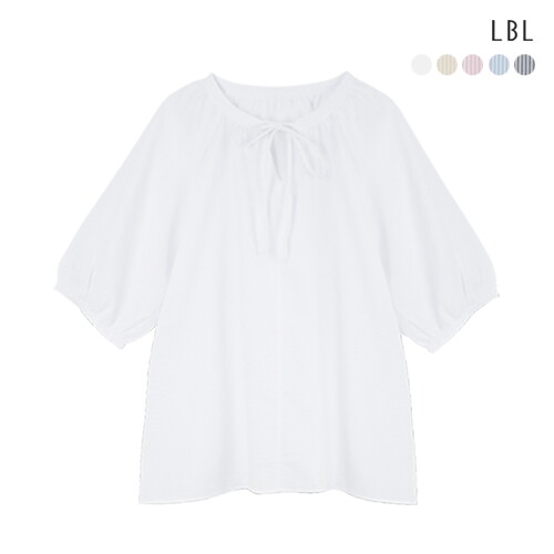 ○(런칭가 69,900원) SUMMER 시어서커 셔링 블라우스 3종 2