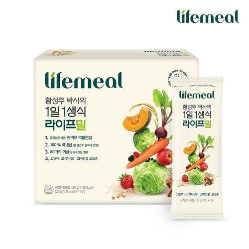 [이롬] ●황성주 박사의 1일1생식 라이프밀 1박스●