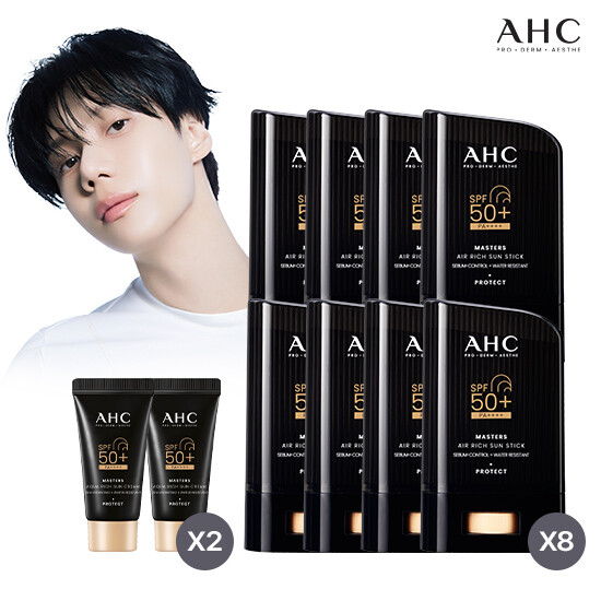 [2026 최신상] AHC 마스터즈 에어리치 선스틱 매니아구성