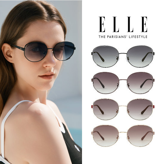 엘르 ELLE 티타늄 오픈 선글라스 EL3005 2