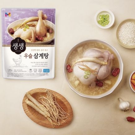 [100% 국내산 냉장닭] 목우촌 생생 우슬삼계탕 1kg x 7팩