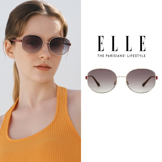 엘르 ELLE 티타늄 오픈 선글라스 EL3005 4