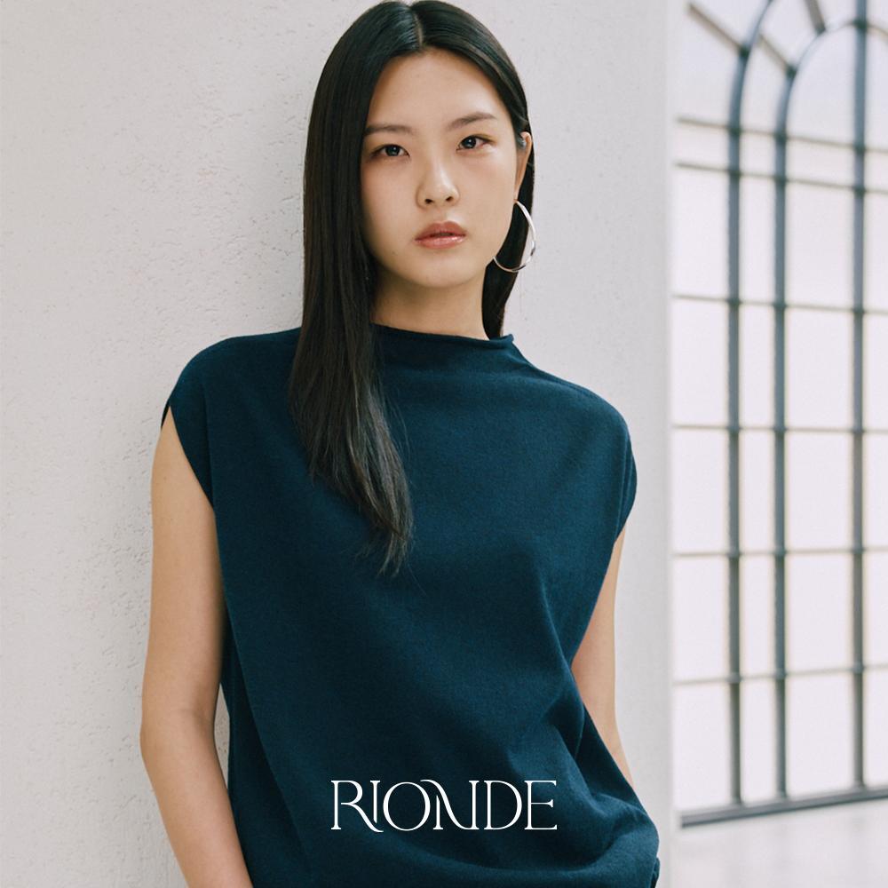 ■WHOLEGARMENT® 린넨 블렌디드 베슬 스트링탑 2종