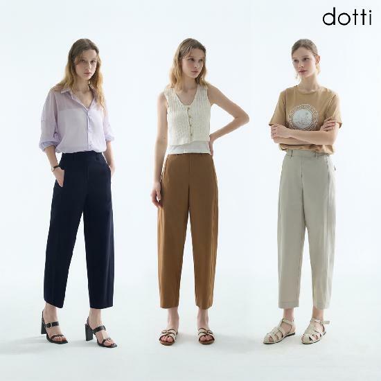 [삼성카드5%할인][26SS최신상] 도티 썸머 배럴 9부 팬츠 여성3종(D6R9W) 4