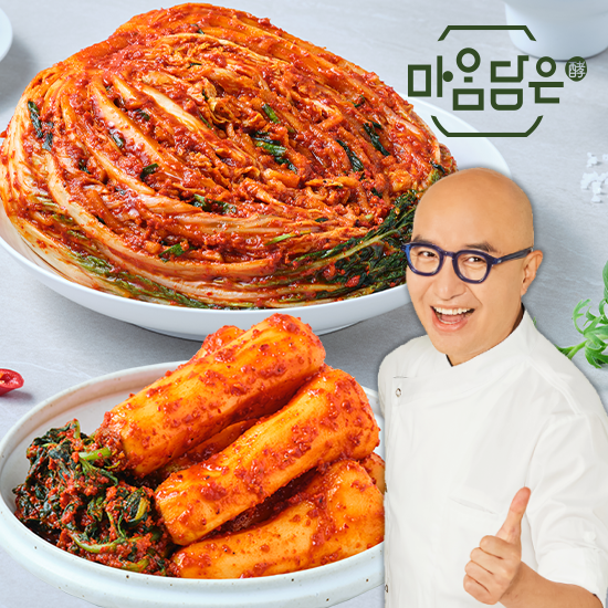 [방송에서만]홍석천의 마음담은 포기김치 6kg + 총각김치 2kg