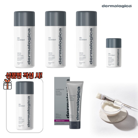 §이수정패키지§ 더말로지카 마이크로 폴리언트 74g*3 + 13g*1 + 멀티비타마스크 75ml*1 + 볼&브러쉬  (리뷰시) 마이크로 폴리언트 74g