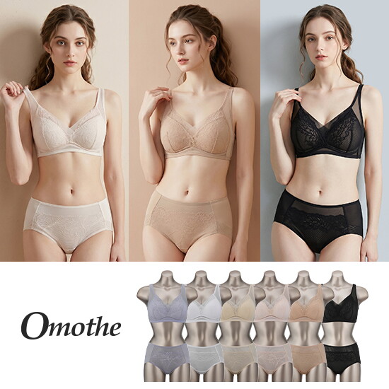 오모떼 omothe 메쉬 쉐이핑 브라팬티 6세트 3