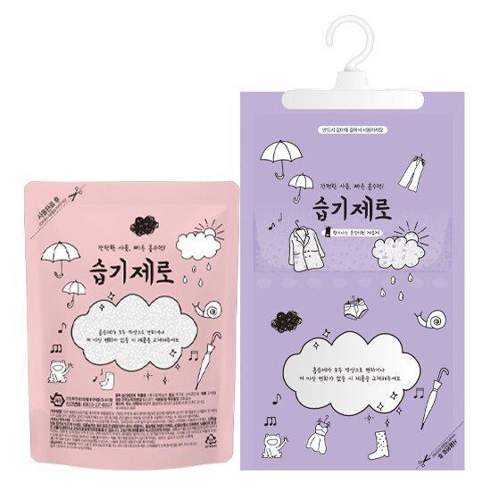 [습기제로]NEW 200g 대용량 제습제 40개(스탠드형*28개+옷걸이형*12개) 3