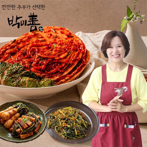 깐깐한 주부 박미선의 김치 3종 (포기김치 6kg, 열무김치 2kg, 총각김치 2kg / 총 10kg)