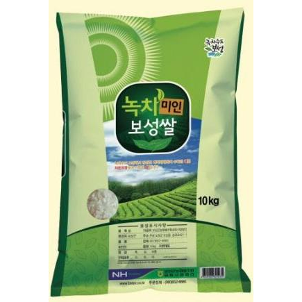 녹차미인 보성쌀 20kg(10kg*2포)