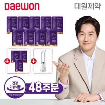 대원제약 모발콜라겐 3X 총 12박스(9+3박스+셰퍼 날개 없는 선풍기 (SS-J6015))