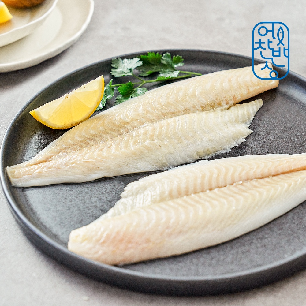 [어찬반상] 100% 순살 가자미 125g x 14팩(28개)/흰살생선 생선 3
