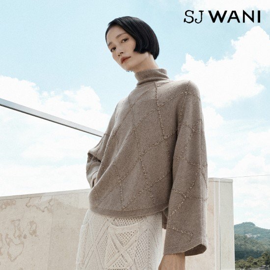 SJ와니 25FW 꾸뛰르 캐시미어 100 판초 1종 [런칭 가격 399,900원]