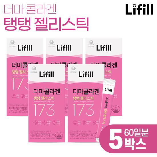 더마콜라겐 탱탱 젤리스틱 5박스